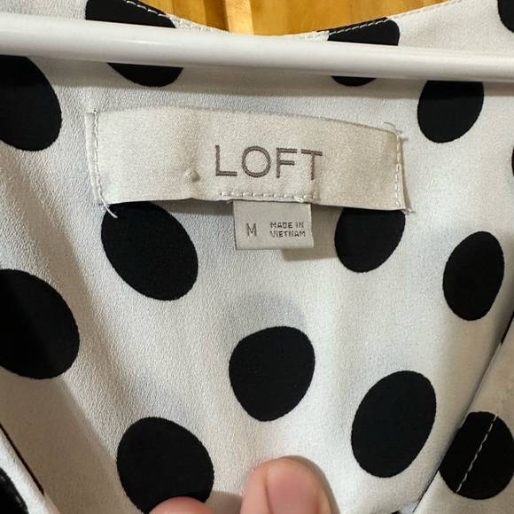 Women’s Polkadot Blouse - Picture 2 of 4